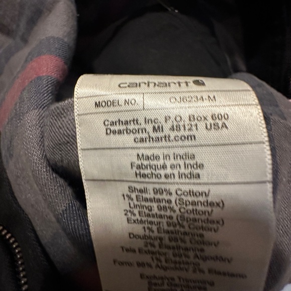 Carhartt Men's Black Jacket - Picture 7 of 10